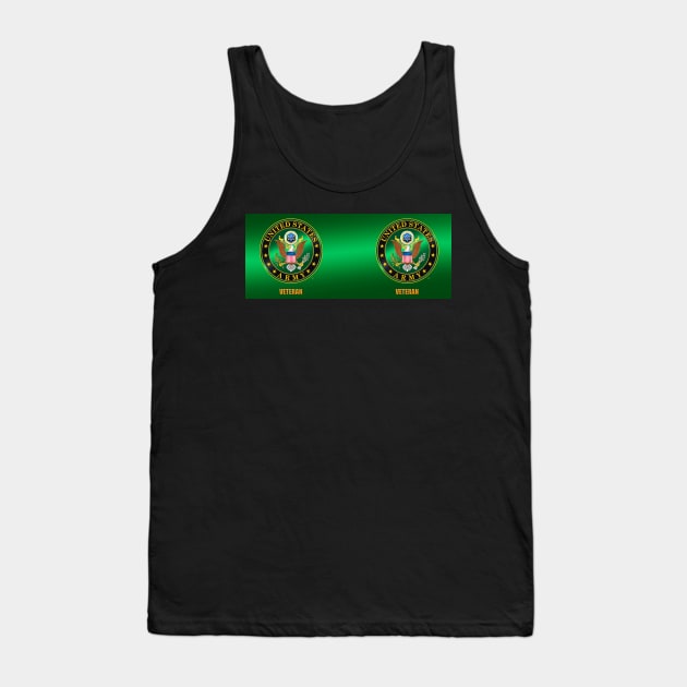 U.S. Army VETERAN Tank Top by robophoto